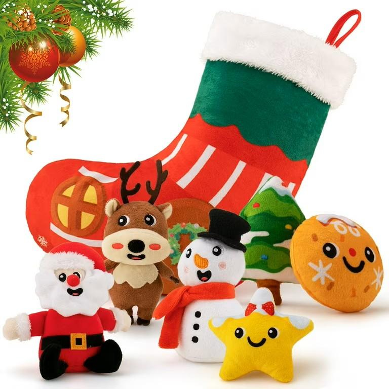 Baby's 1st Christmas Stocking with Toys