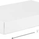 Hallmark 17" XL Gift Boxes with Lids (12 White Robe Boxes, White) for Birthdays, Graduations, Christmas, Weddings, Bridal Showers