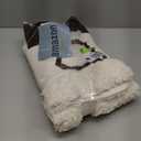 MIULEE Extra Thick Non Slip Bathroom Rug Shaggy Soft Bath Mat Plush Microfiber Absorbent Water for Shower Tub Machine Washable (Ivory, 20x30 Inches)