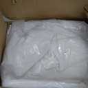 6 Pack Round Tablecloth 90 Inches White Table Cloth Stain and Wrinkle Resistant Washable Polyester Fabric Table Cover for Party, Wedding and Banquet Decoration