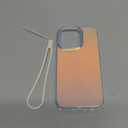 LONLI Hue - for iPhone 14 Pro Case - Fluorescent Coloful Holographic Iridescent Phone Case - [360 Shock-Absorbent Bumper] - Cute, Unique and Aesthetic Phone Cover for Women and Girls