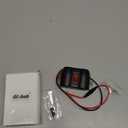 120W QC3.0 &PD3.0 Outlet Cigarette Lighter Socket Splitter with LED Voltmeter/Rocker, 12V Car Charger Power Adapter Replacement Plug Female for RV Marine Boat Motorcycle Truck ATV UTV Van (3*10A Fuse) (1P)