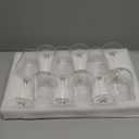 Wine Glasses Set of 6, 12oz Clear Red/White Wine Glasses, Long Stem Glasses for Party, Wedding and Home