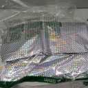 Holographic 3D EVA Shower Curtain Liner Cube, 72x72 Premium Clear Plastic Bathroom Shower Curtain with Rustproof Metal Grommets for Shower Stall, Bathtubs