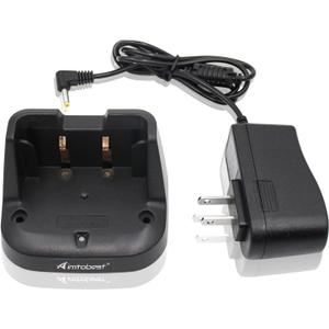 SBH-28 Charger Compatible for Yaesu FT-70 FT-70D FT-70DR FT70 FT70D Radio SBR-24LI SBR24LI Battery