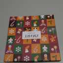 Zmart Christmas Gifts for Adults - Santa Gingerbread Socks for Teens, Xmas Light Stockings (Oh Snap Red)