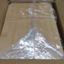 8 Pack Plastic Storage Bins with Bamboo Lids - Stackable Storage Baskets with Lids for Pantry Organizer and Storage, Small Plastic Stackable Storage Bins for Shelves, Office, Cabinet &Pantry, Nursery