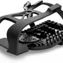 Peloton Bike & Peloton Bike+ Pedals Compatible Toe Cage Adapters - Convert Look Delta Pedals on Indoor Exercise Bike to Toe Cages and Straps - Ride with Regular Shoes