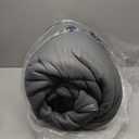 SLEEP ZONE Mattress Topper King Size, Extra Thick Fitted Mattress Pad for Back Pain, Plush and Support Mattress Cover, Deep Pockets Mattress Protector, Hotel Quality (Grey, King)