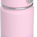 OISIZ Kids Water Bottle with Straw Lid 14oz, Vacuum Insulated 316 Stainless Steel Water Bottles for Kids for School, Leakproof Water Bottle, BPA Free and Keep Cold for 24 Hours (Dream)