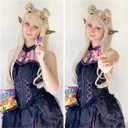 2 x FRESHME Mushroom Elf Ears Adult - Handmade Soft Pixie Fairy Ears with Moss Mushroom and Flower Non Piercing Woodland Forest Elven Ear Cuff for Women Christmas Renaissance Halloween Cosplay Accessories