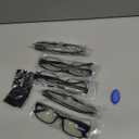 Gaoye Professional Reading Glasses for All Day - Computer Readers with Blue Light Protection - Value Pack (B1-5 Pack Light Black, +2.0)