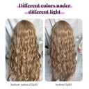Molefi Hair Toppers for Women 26inch Curly Hair Topper with Bangs for Cosplay Synthetic Wiglets Hairpieces for Thinning Hair Blonde