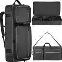 DJ Controller Bag Compatible with DDJ FLX10 / 1000 / REV7 / REV5 / SC LIVE 4, DJ Soft Case Gig Bag with Multi-pocket for DJ Controller & Accessories (Medium)
