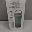 Momcozy 22oz Portable Breast Milk Cooler for Outdoor, Life Saver with 360° Total Cooling for 24 Hours, Larger Capacity Travel Breastmilk Chiller  for Breastmilk Storage, Green