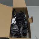 10Ft Outdoor String Lights Waterproof, Hanging Patio Lights with 11 Edison Bulbs (1 Spare), ST40 Vintage Edison Bulbs String Lights for Indoor Garden Backyard Party Wedding Balcony Decor- Black