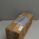 Metal Arch Backdrop Stand and Cover Set 7.2 ft, Wedding Arch Stand with Black Cover for Party, Birthday, Wedding, Bridal Shower, Baby Shower (Black, 7.2 ft)