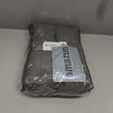 Charcoal Grey 84 Inch Pinch Pleated Linen Curtains 2 Panel Set for Living Room Thick Linen Textured Drapes 84 Inches Long Pinch Pleat Drapes Semi Sheer Curtain for Dining Bedroom Dark Slate Grey