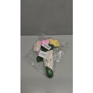 Cute Flower Plush Doll Stuffed Plant Plushie Decor Home Andbedroom Sweet Gifts for Cute Kawaii Gift for Valentines Day, Birthdays, Graduation, Wife, Girlfriend Mom for Boys and Girls