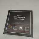 PowerBear 4K HDMI Cable 10 ft | High Speed Hdmi Cables, Braided Nylon & Gold Connectors, 4K @ 60Hz, Ultra HD, 2K, 1080P, ARC & CL3 Rated | for Laptop, Monitor, PS5, PS4, Xbox One, Fire TV, & More