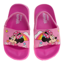 Josmo Kids Slides Open Toe Sandal - Frozen Minnie Mouse Stitch - Girls Sandals Slide SlipOn 5 Size pink