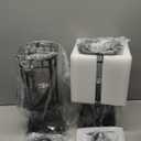 DASTOR 2 Pack Outdoor Post Lights, Dusk to Dawn Outdoor Lamp Post Light Fixture with Pier Mount Base, Waterproof Aluminum Post Lantern for Garden Patio Pathway (Black)