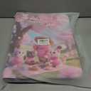 Card Binder 9 pocket with with 50 Removable Sleeves for Trading Cardcard sleeves trading cards binder for cards Holder Album (Pink-Cat, 900 pockets)