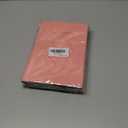 3 x Business Notebook, 1 8.3-inch x 5.7-inch A5 hardcover PU leather notebook, 8mm grid 200 pages -100 study and office notebooks diary (Pink)