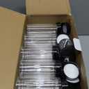 Mimorou 30 Pack 8.7 oz Plastic Spice Jars with Shaker Lids Clear Seasoning Containers Spice Bottles for Kitchen Storing Herbs Seasoning Powders