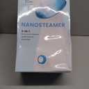 Pure Daily Care NanoSteamer Large 3-in-1 Nano Ionic Facial Steamer with Precise Temp Control - Humidifier - Unclogs Pores - Blackheads - Spa Quality - Bonus 5 Piece Stainless Steel Skin Kit (Teal)