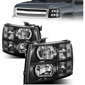 Headlight For 07-13 Chevy Silverado 1500 & 07-14 Chevy Silverado 2500 3500