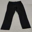 Balance Collection Women's Easy Eclipse High Rise Pocket Capri Legging (Medium, Black)