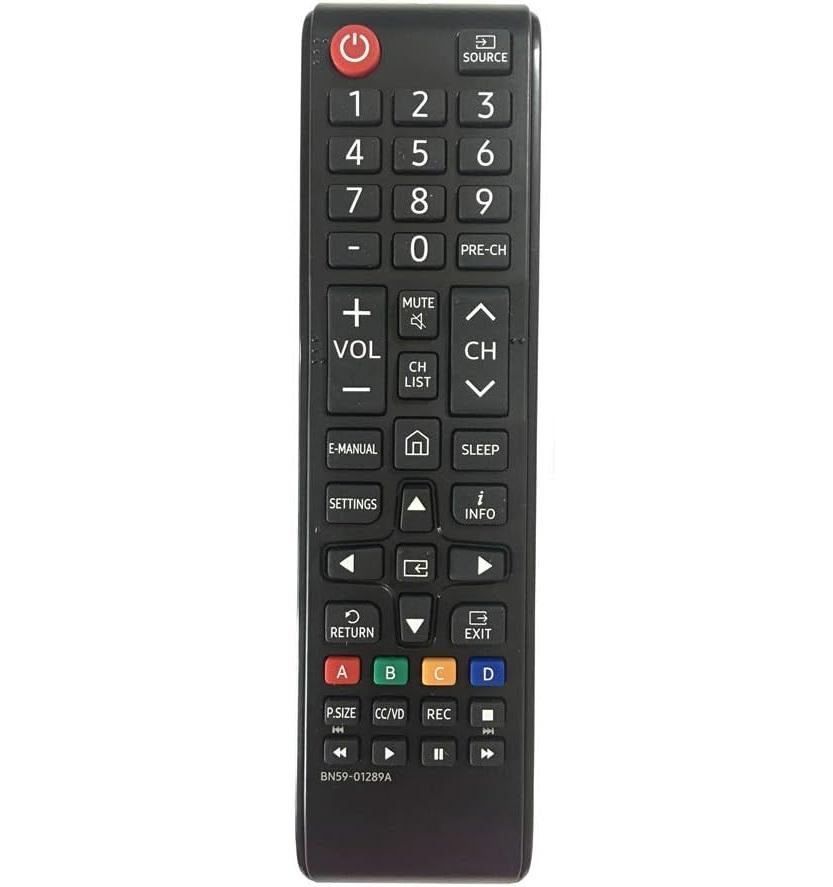 BN59-01289A Replacement for Samsung TV Remote Control (Non Universal) for UN55MU6290F UN40MU6290 UN55MU6490 UN55MU6071F UN65MU6070F UN40NU7100 UN43MU6290 UN55MU6290 with GP Alkaline 2pcs Batteries