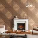 Acoustic Wall Panels, 6-Pack 23.62 X 23.62 Inches Decorative Acoustic Panels, Self-Adhesive Sound Absorbing Acoustical Wall Art for Living Room Bedroom Home Office Studio