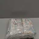 Vintage Rugs for Entryway, 2x4 Washable Low Pile Rug, Small Front Door Non-Slip Area Rug for Kitchen, Throw Rugs with Rubber Backing, Soft Boho Indoor Entrance Bedroom Entry Carpet mat (Cream/Green)