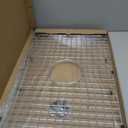 Serene Valley Sink Bottom Grid 23" X 14-1/2", Centered Drain with Corner Radius 3/8", Sink Protector SVH2315C, Medium