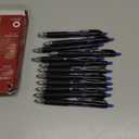 uniball 207 Retractable Gel Pens, Micro Point (0.5mm), Blue, 12 Pack