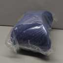 Knee Pillow for Side Sleepers - Relief from Sciatica Pain, Back/Leg Pain, Pregnancy, Hip and Joint Pain Memory Foam Leg Pillow + Free Sleep Mask and Ear Plugs (Blue)