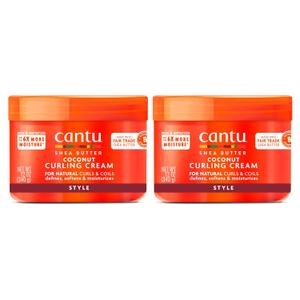 Cantu Coconut Curling Cream, 12 Ounce (Pack of 12)