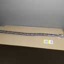 5 Pcs Wire Rack Covers Carbon Fiber Material 32x12x3 inch Pantry Shelf Cover 0.31 inch Thick Removable Closet Wire Rack Shelf Covers,Decoration Kitchen Bathroom Office Shelving (White, 32x12x3 inch)