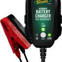 Battery Tender Junior 12V, 800mA Battery Charger and Maintainer for Lead Acid and Lithium Batteries - Switchable Battery Charger for Powersports - 022-0199-DL-WH