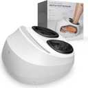 Sharper Image Electric Shiatsu Foot Massager with Heat & Air Compression, Deep Kneading Rollers & Washable Cover, Targets Heels, Balls & Arches up to Mens Size 12, Gift for Women & Men