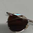 Serengeti 8928 Hamel Round Sunglasses, Brushed Bronze - Mineral Polarized Drivers Gold