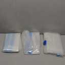 4 Pack XXL Jumbo Vacuum Storage Bags, Extra Large Vacuum Seal Bags for Comforters, Bedding, Blanket Storage, Giant Space Saver Bags for Huge Stuffed Toy(47.2x35 in)