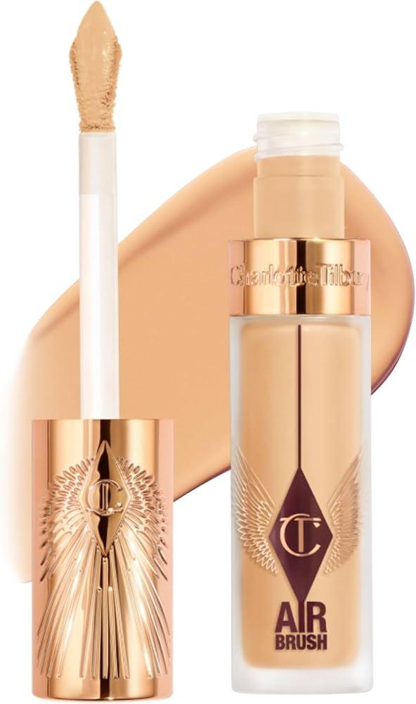Charlotte Tilbury AIRbrush Flawless Blur Concealer - Concealer for Dark Circles, Blemishes & More - Hydrating, Full Coverage with a Natural Matte Finish - 7.5 Medium