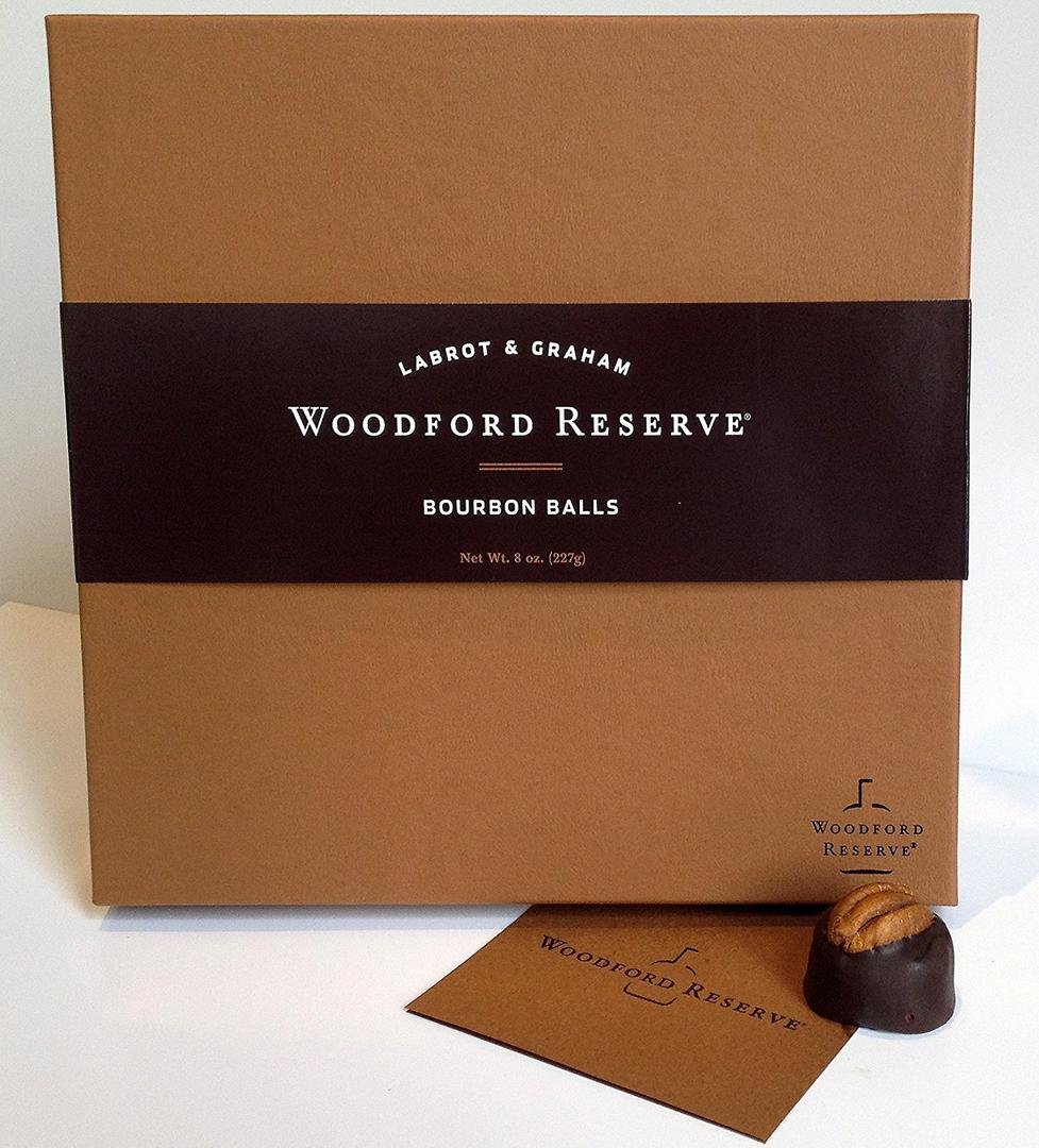 Woodford Reserve Bourbon Ball Gift Box, 16 Candies per box, delicious and perfect for holiday gifts (EXP 06/30/26)