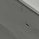 Automatic Motion Sensor Bathroom Trash Can with Lid, Slim Motion Sensor Plastic Narrow Seam Trash Can for Bedroom, Kitchen, Office, RV, 4 AA Battery Powered (Batteries Not Included), 19 garbage bags