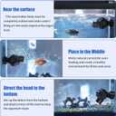 AQUANEAT Aquarium Wavemaker Circulation Pump, 1600GPH Fish Tank Powerhead, Submersible Water Pump, Magnetic Base