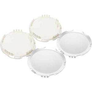 4Pcs 167mm(2.57in) Wheel Center Caps Wheel Rims Replacement 9597973 05449# 05642# Silver Hub Caps, Compatible with 2010-2017 Terrain 17 inch Wheel