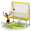 Yoving Volleyball Net Training System, 8 ft Wide by 11 ft High, Great for Serving and Dunking Drills Improves Hitting Accuracy, Power and Technique, Perfect for Team or Individual Training, Rugged